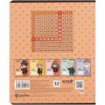 Тетрадь школьная Kite Harry Potter HP25-232-1, 12 листов, клетка