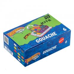 Гуаш Kite Hot Wheels Skate HW25-062, 6 кольорів