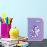 Пенал без наполнения Kite My Little Pony LP24-622, 1 отделение, 2 отворота