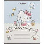 Зошит шкільний Kite Hello Kitty HK25-235-1, 12 аркушів, коса лінія