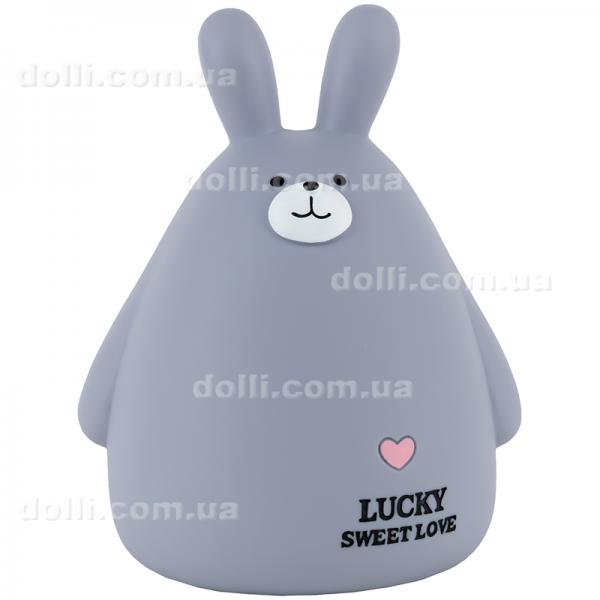 Скарбничка Kite Grey Bunny K25-498-8