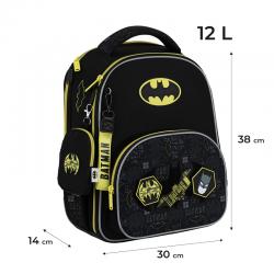 Рюкзак школьный каркасный DC Batman DC25-556M