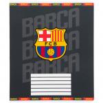 Тетрадь школьная Kite FC Barcelona BC25-232, 12 листов, клетка