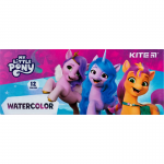 Фарби акварельні в картонній упаковці Kite My Little Pony LP23-041, 12 кольорів