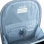 Рюкзак школьный каркасный Kite Education Black&Silver K26-556M-2