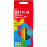 Карандаши цветные трёхгранные Kite Fantasy K22-053-2, 12 цветов
