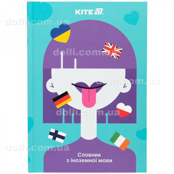 Словник для запису іноземних слів Kite Girl K25-407-1, 60 аркушів