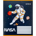 Зошит шкільний Kite NASA NS24-235, 12 аркушів, коса лінія
