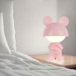 Светильник-ночник LED с аккумулятором Kite Dreamy Mouse K25-315-2-2, розовый
