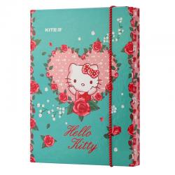 Папка для тетрадей B5, на резинках, картон Kite Hello Kitty HK19-210
