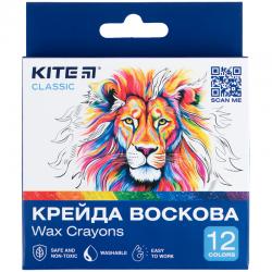 Крейда воскова Kite Classic K-070, 12 кольорів