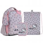 Школьный набор Kite Hello Kitty SET_HK24-555S (рюкзак, пенал, сумка)