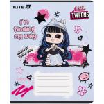 Тетрадь школьная Kite LOL LO25-232, 12 листов, клетка