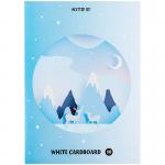 Картон білий Kite K24-1254, А4, 10 аркушів