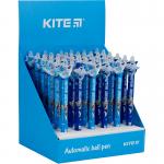 Ручка шариковая автоматическая Kite Shark K22-393, синяя