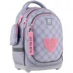 Школьный набор Kite Fluffy Heart SET_K24-724S-1 (рюкзак, пенал, сумка)