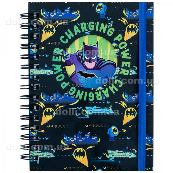Блокнот на спирали Kite DC Comics DC25-229, А6, 80 листов, клетка