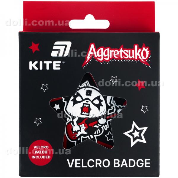 Бейдж на липучке Kite Aggretsuko AR26-3011