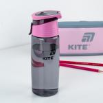 Бутылочка для воды Kite K25-401-1, 550 мл, серая