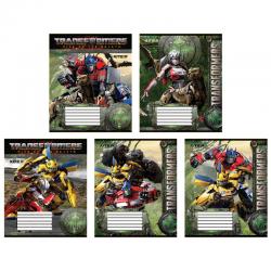 Зошит шкільний Kite Transformers TF24-232, 12 аркушів, клітинка