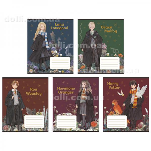 Зошит шкільний Kite Harry Potter HP24-236, 18 аркушів, клітинка