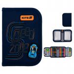 Пенал с наполнением Kite Speed Zone K25-622H-4, 1 отделение, 2 отвоврота