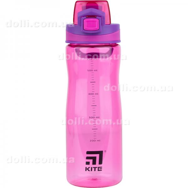 Бутылочка для воды Kite K21-395-05, 650 мл, розовая