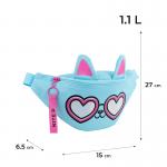 Сумка-бананка Kite дитяча Sunny Cat K24-2577-1