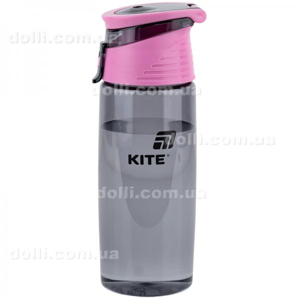 Бутылочка для воды Kite K25-401-1, 550 мл, серая