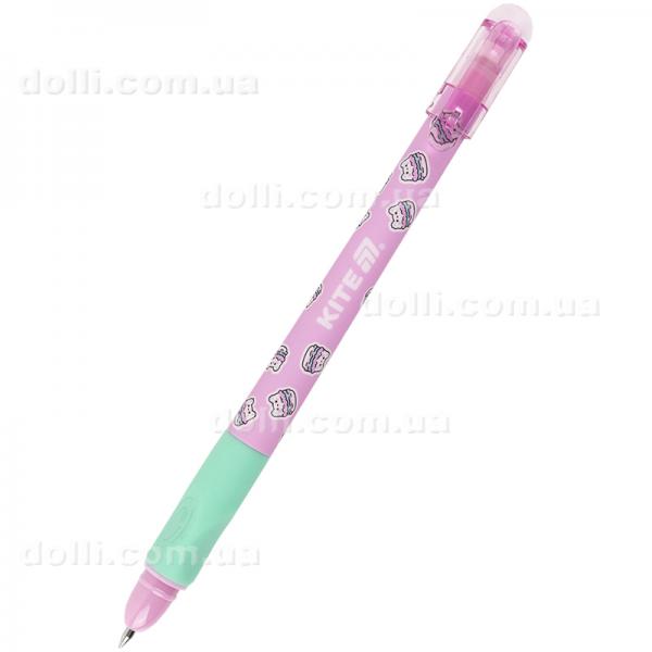 Ручка гелева "пиши-стирай" Kite Smart Feel Good K25-098-2, синя