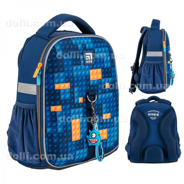 Рюкзак школьный каркасный Kite Education Blocks K24-555S-6