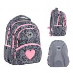 Рюкзак шкільний GoPack Education Fluffy Heart GO26-175M-4