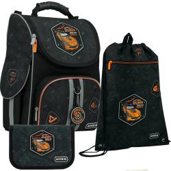 Шкільний набір каркасний Kite Education Burn Out SET_K22-501S-7 (LED)