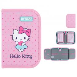 Пенал без наполнения Hello Kitty HK26-622, 1 отделение, 2 отворот