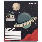 Тетрадь школьная Kite NASA NS25-232, 12 листов, клетка