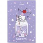 Блокнот Kite Kuromi HK24-193-2, термобіндер, А5, 64 аркуші, нелінований