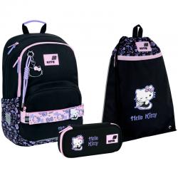 Шкільний набір Kite Education Hello Kitty SET_HK26-585M (рюкзак, пенал, сумка)