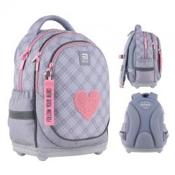 Рюкзак школьный Kite Education Fluffy Heart K24-724S-1