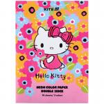 Бумага цветная неоновая Kite Hello Kitty HK24-252-1, A4