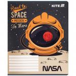 Тетрадь школьная Kite NASA NS25-232, 12 листов, клетка
