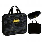 Шкільна текстильна сумка Kite DC Comics Batman DC24-589, 1 відділення, A4