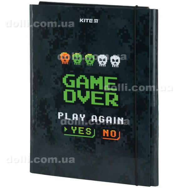 Папка для трудового обучения Kite Game over K23-213-02, А4