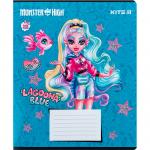 Тетрадь школьная Kite Monster High MH24-234, 12 листов, в линию