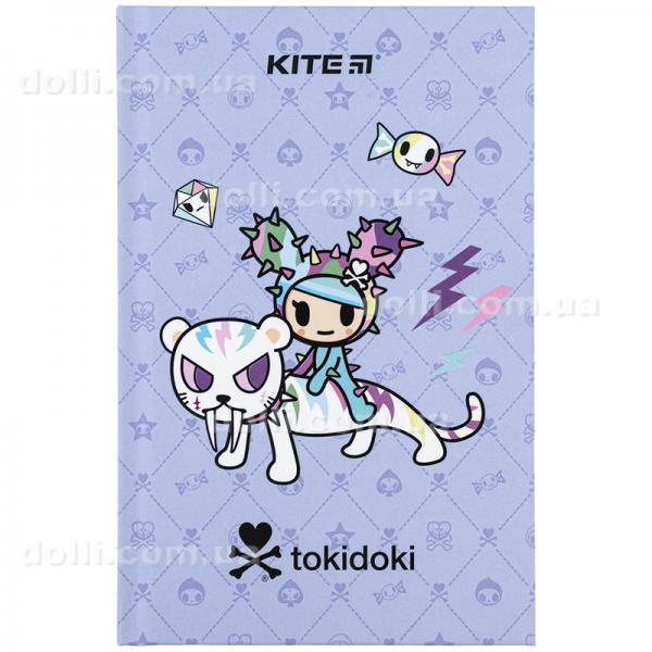 Книга записна Kite tokidoki TK24-199-1, тверда обкладинка, А6, 80 аркушів, клітинка