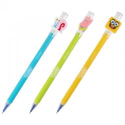 Ручка гелева "пиши-стирай" Kite Sponge Bob SB25-352, синя