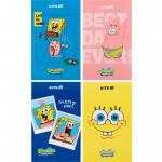 Блокнот-планшет Kite Sponge Bob SB25-195, A6, 50 аркушів, нелінований