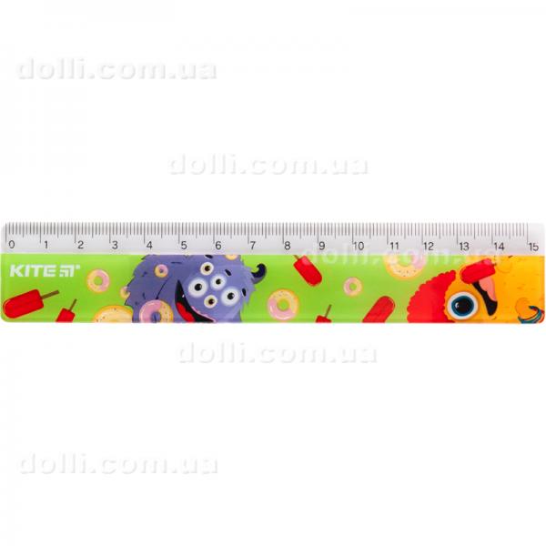Линейка пластиковая Kite Jolliers K19-090-2