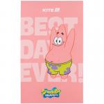 Блокнот-планшет Kite Sponge Bob SB25-195, A6, 50 аркушів, нелінований