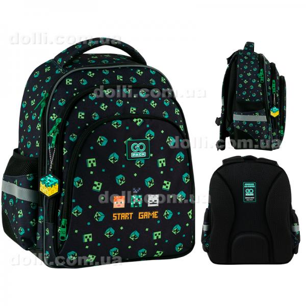 Рюкзак школьный GoPack Education Start The Game GO25-2606S-4