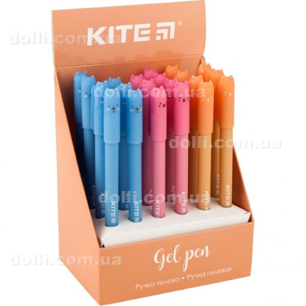 Гелева ручка Adorable Pet синя 0,5 мм Kite K19-188